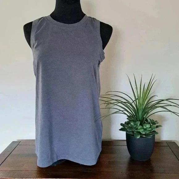 Set of 2 Kersh Tank Tops Small Purple Grey Sleeveless Tops - Picture 4 of 15